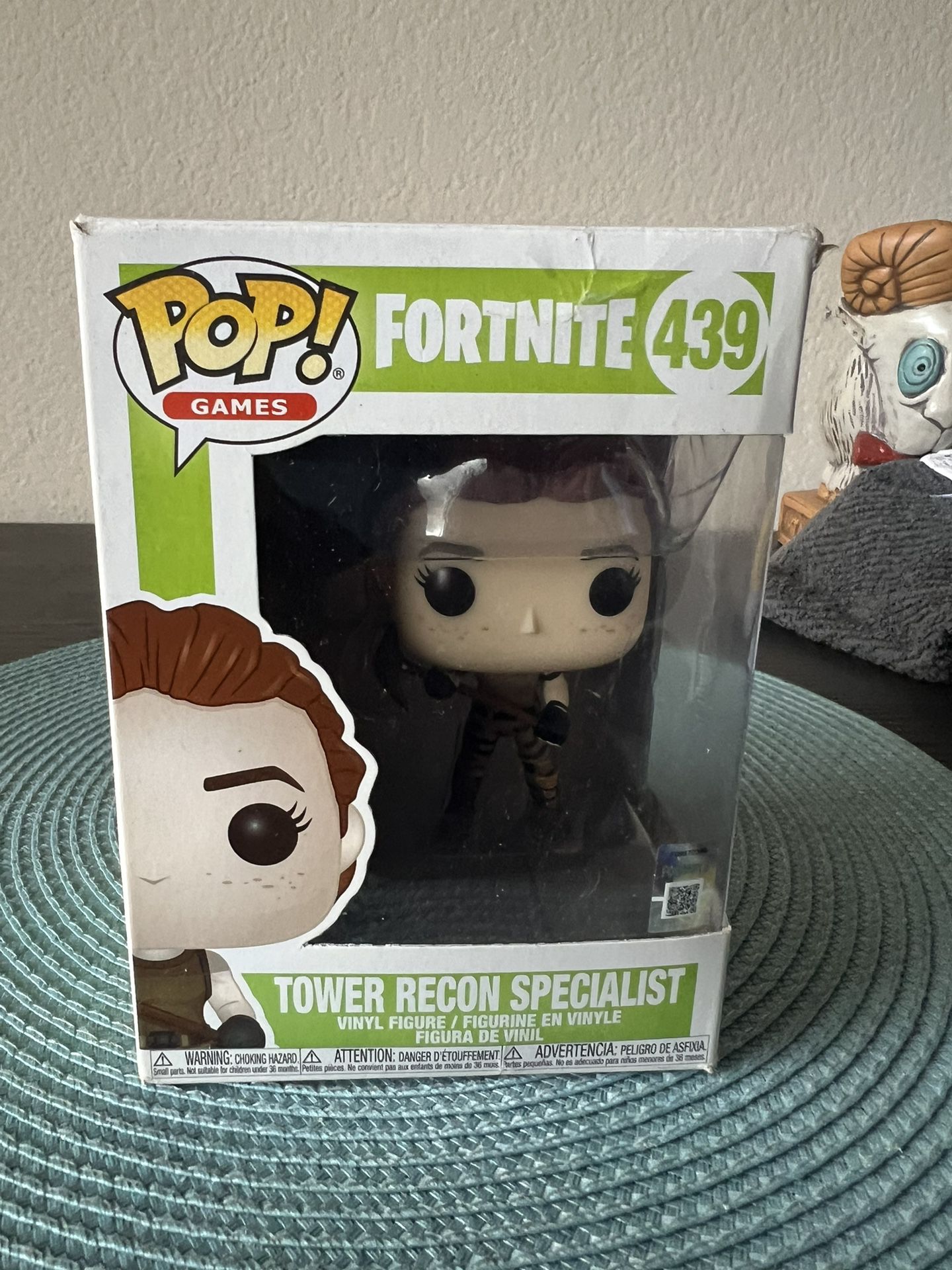 VAULTED Tower Recon Specialist Fortnite Funko Pop #439 Games Gaming Video Game