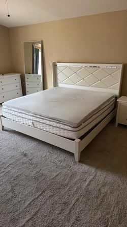 White King Bed Frame