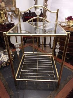 Beautiful storage accent table