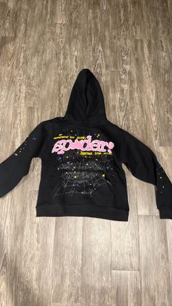 Sp5der Hoodie Black Size (S)