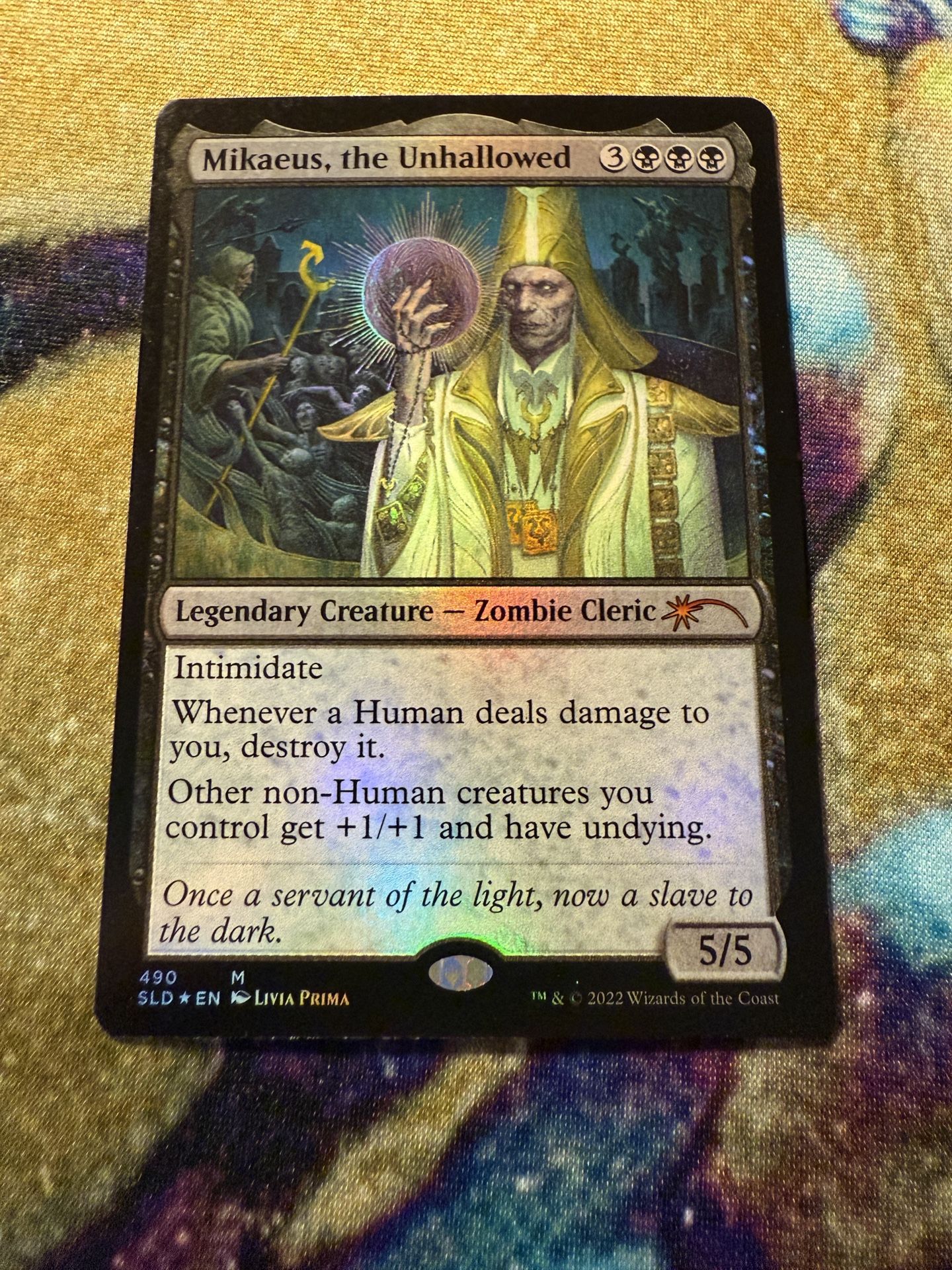 Mikaeus, The Unhallowed Secret Lair Foil MTG Tcg Near Mint