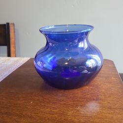 Vintage Blue Vase