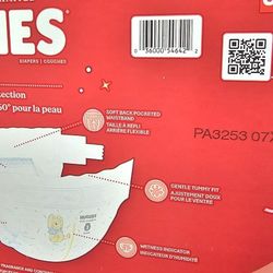 All Sizes Diapers Sealed In Box Huggies 120 Ct. Or More 