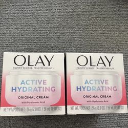 Olay Active Hydrating Cream (2 For $14)