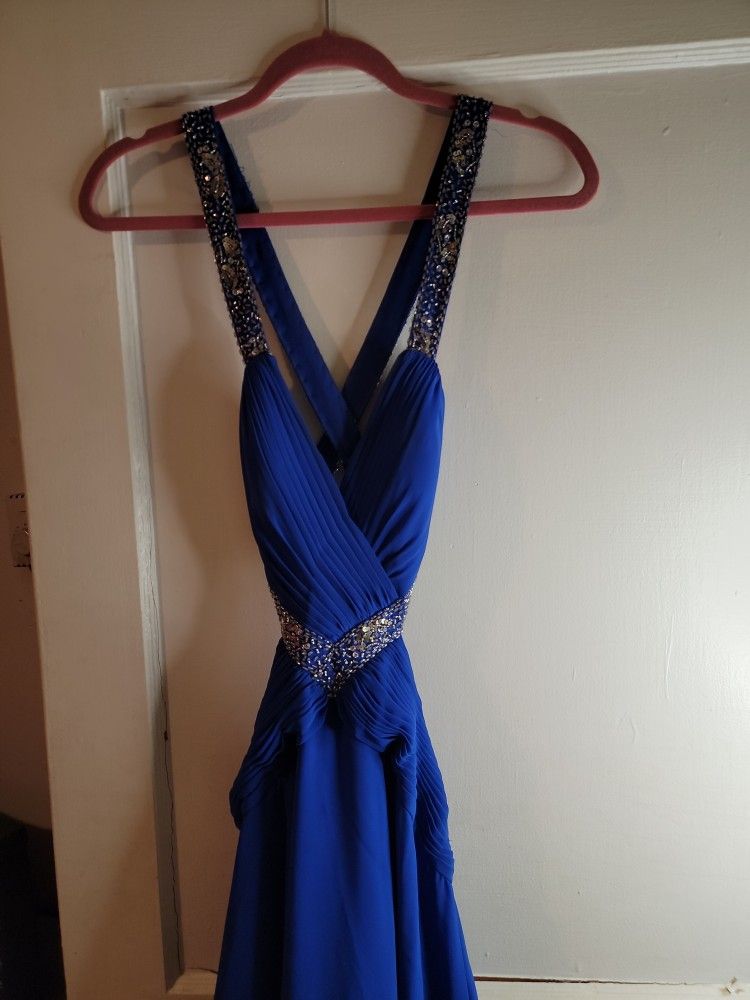 Royal Blue Formal Dress