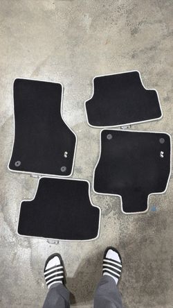 VW Golf R Car Floor Mats Set of 4