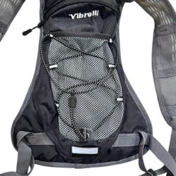 Vibrelli Water Hydration Bag/Backpack 2.0L, W/Adjustable Straps & Cargo Net