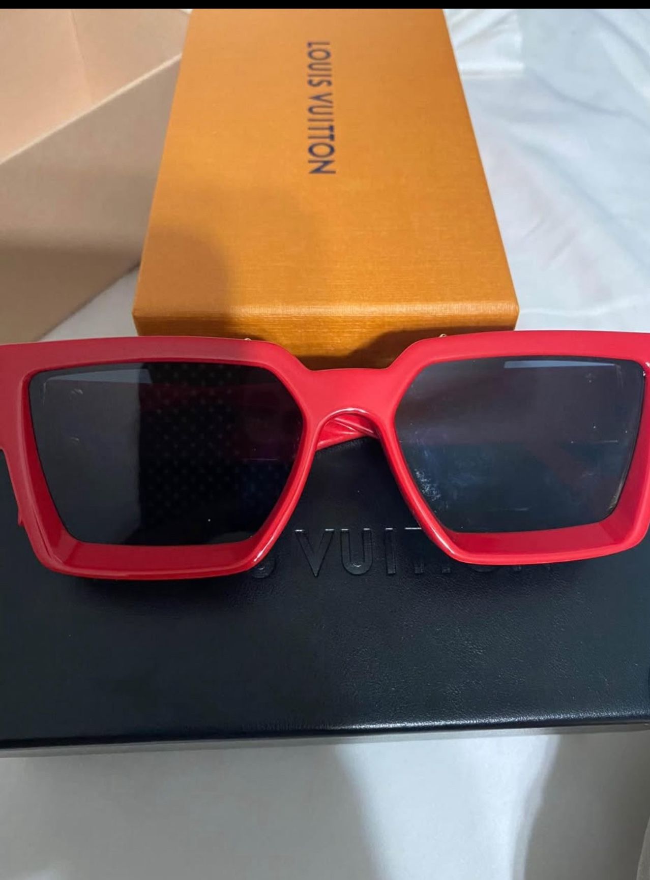 LV Red Sunglasses