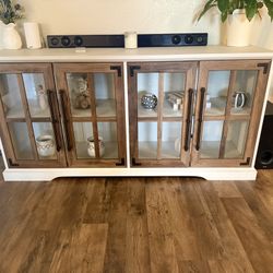 Wood Entertainment Center 