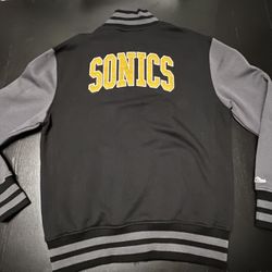 Seattle SuperSonics Mitchell&Ness Stitched Jacket