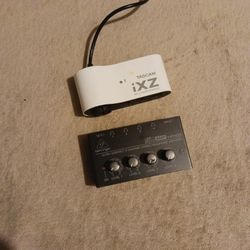 Tascan Ixz  And Berynger Micro  Amp Ha400