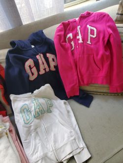 Girls Gap Zipper Hood Jackets size L & XL