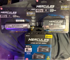Hercules batteries *BRAND NEW*