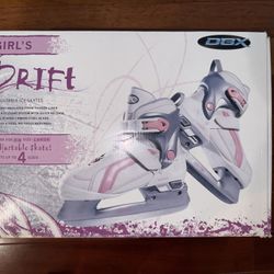 Drift Girls Adjustable Ice Skates – Open-Box, Excellent Like New