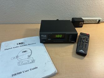 DMX Music DR501 Digital Audio Receiver (Powers on, Untested)