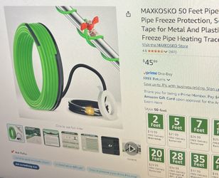 Maxkosko Pipeguard Freeze Protection