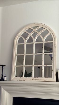 Farmhouse style mirror from Kirkland
