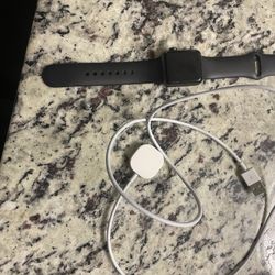 Apple Watch With Sport Band And Working Charger 