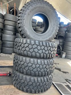 4 COOPER 35x12.50R15 LT Installation Included
