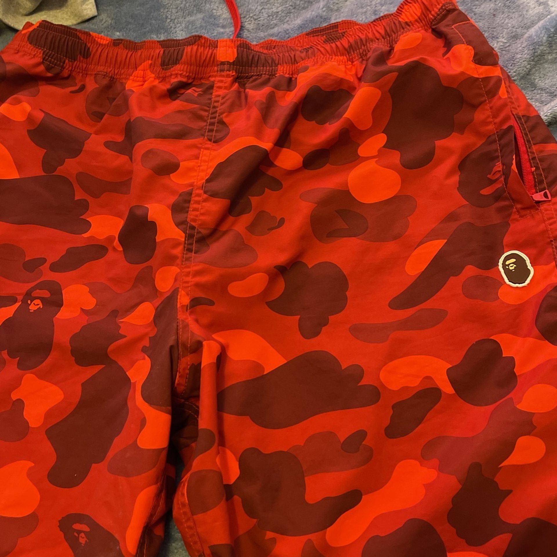 Red Bape Shorts