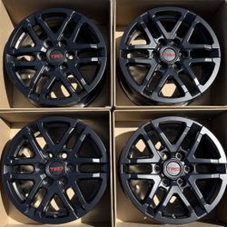 18” Toyota Tacoma TRD Factory wheels rims satin black new 4Runner