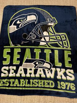 Seahawks Double Sided Warm Blanket