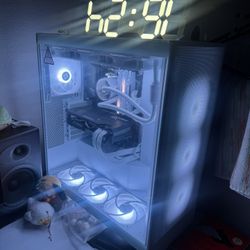 Gaming PC RTX 3060 Ti | Ryzen 7 | 32GB RAM | White RGB Build | High FPS Fortnite/Warzone