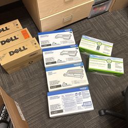 Toner Cartridges New For Brother And Dell Printers