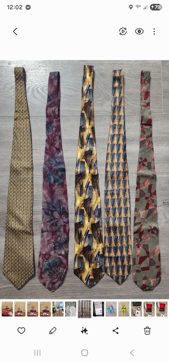 Ties - See Description