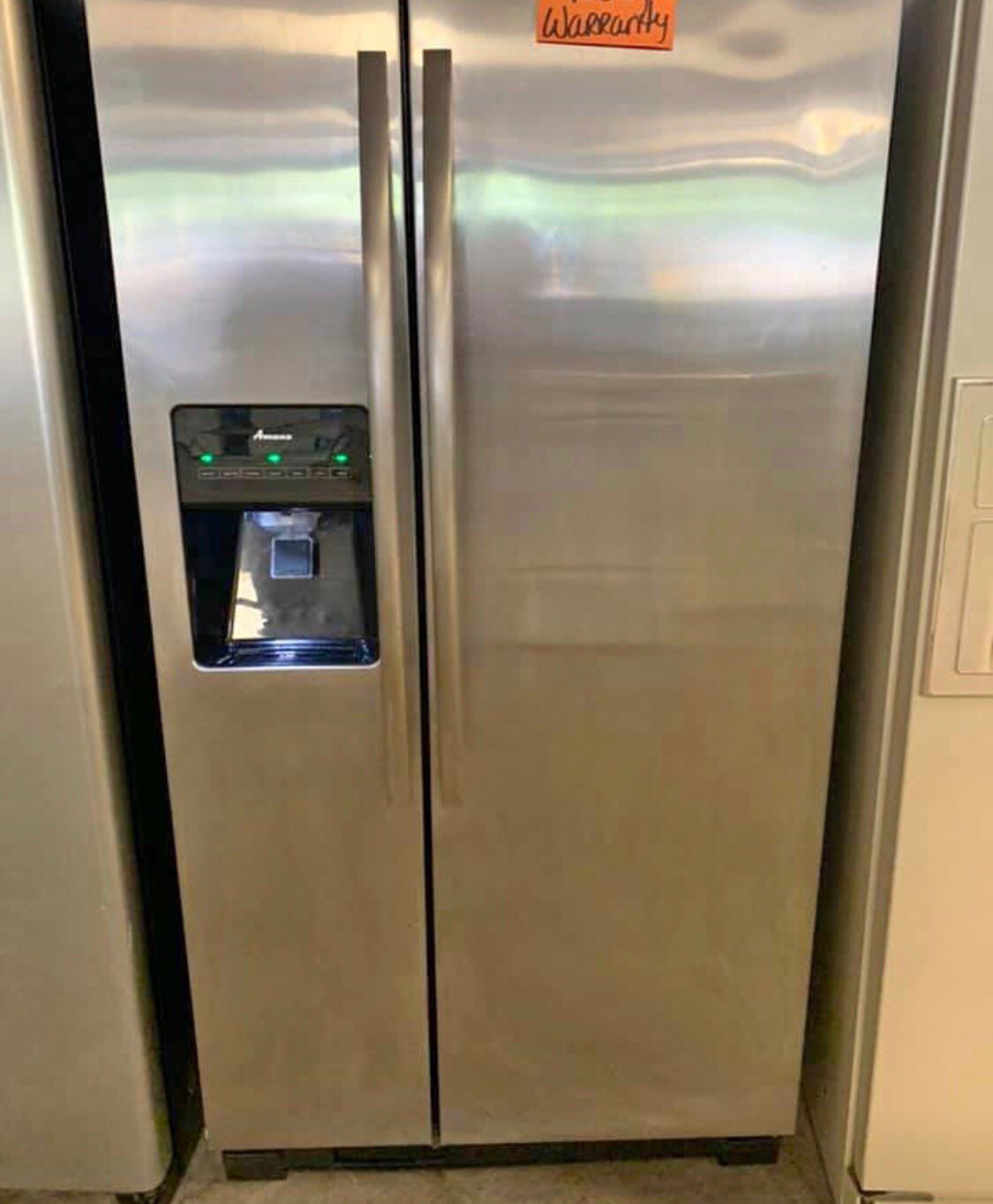 FREE DELIVERY! Amana Refrigerator Fridge Side by Side Free Delivery #1000