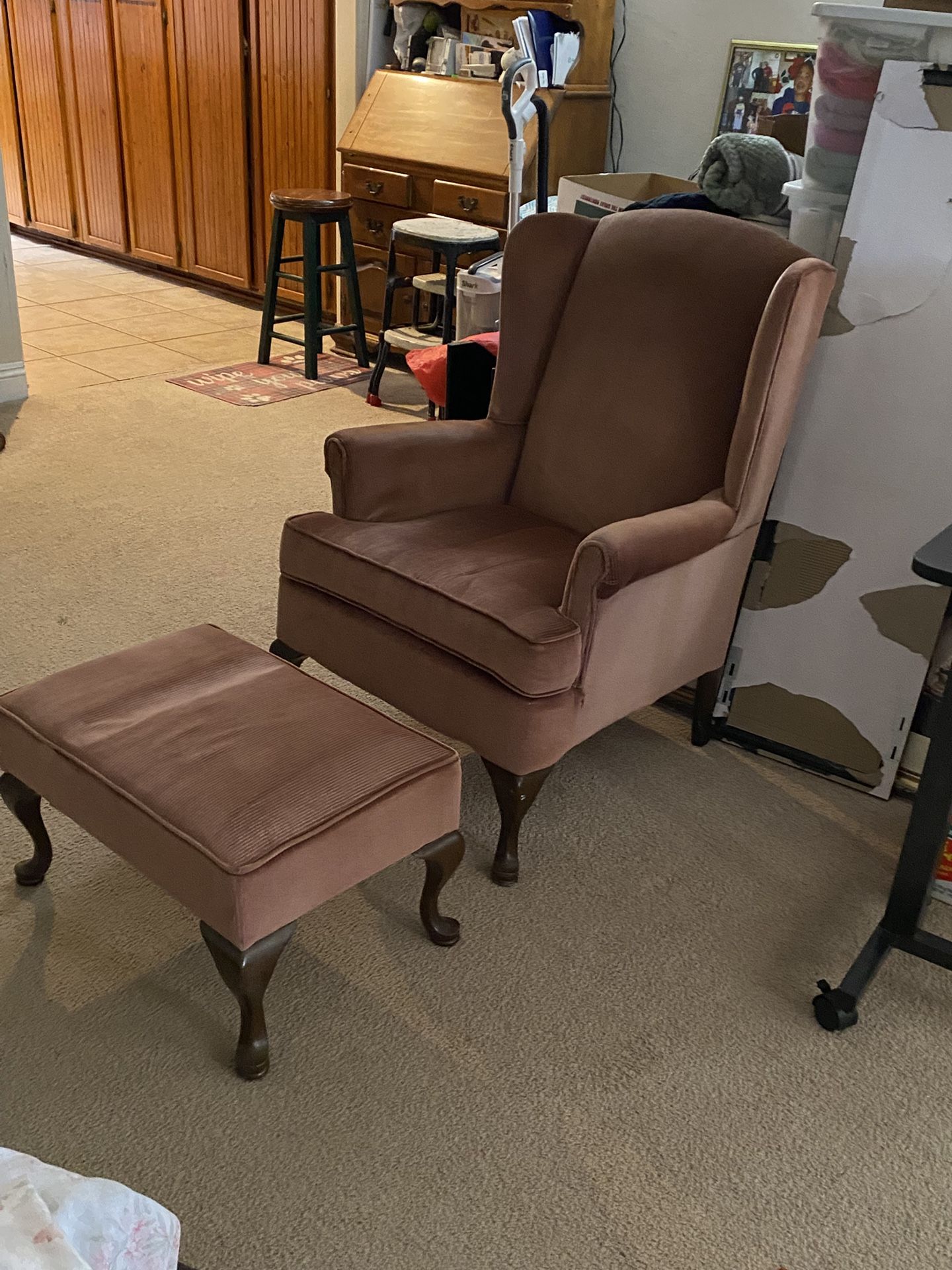 Chair And Ottoman