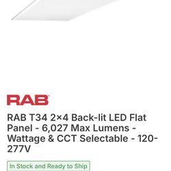 2x4 LED Flat Panel Light 
