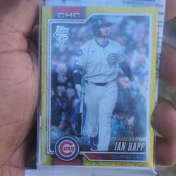 75th year Topps chrome baseball