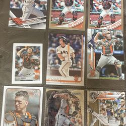 Baseball Cards -Giants 