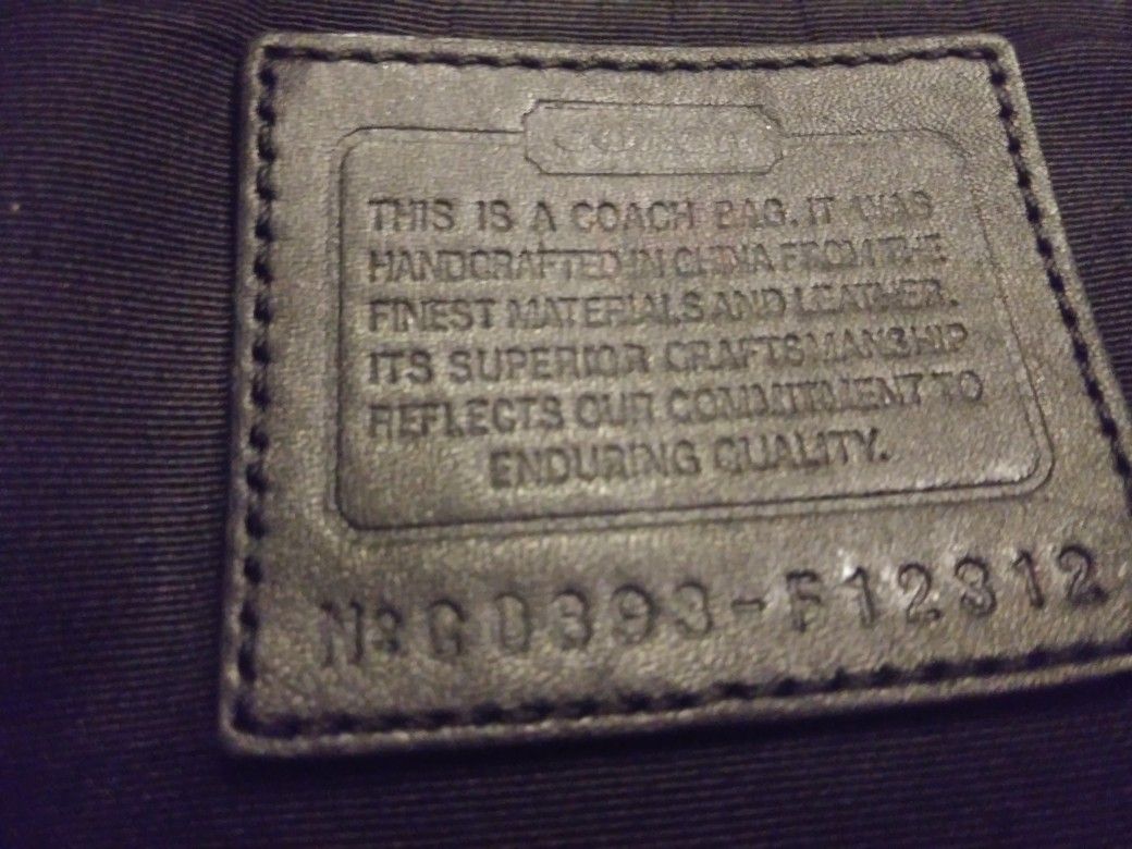 Coach Bag New