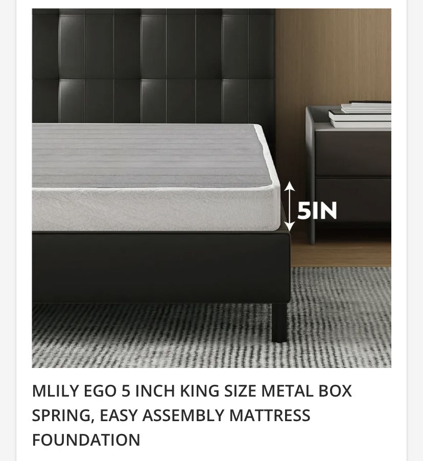 King Size Metal Box Spring