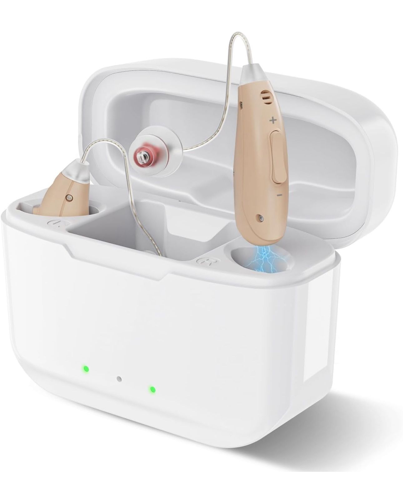 New Hearing Aids for Seniors, Rechargeable Hearing Amplifiers Devices with Noise Cancelling,