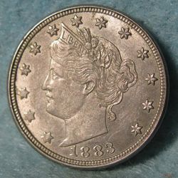 1886 No Cents Dime 