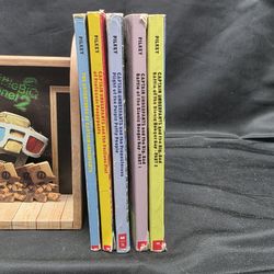 Captain Underpants Lot 5 Books Dav Pilkey PB & HC Mixed Collection Scholastic