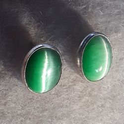 Natural stone And 925 Starling Silver  EARRINGS 