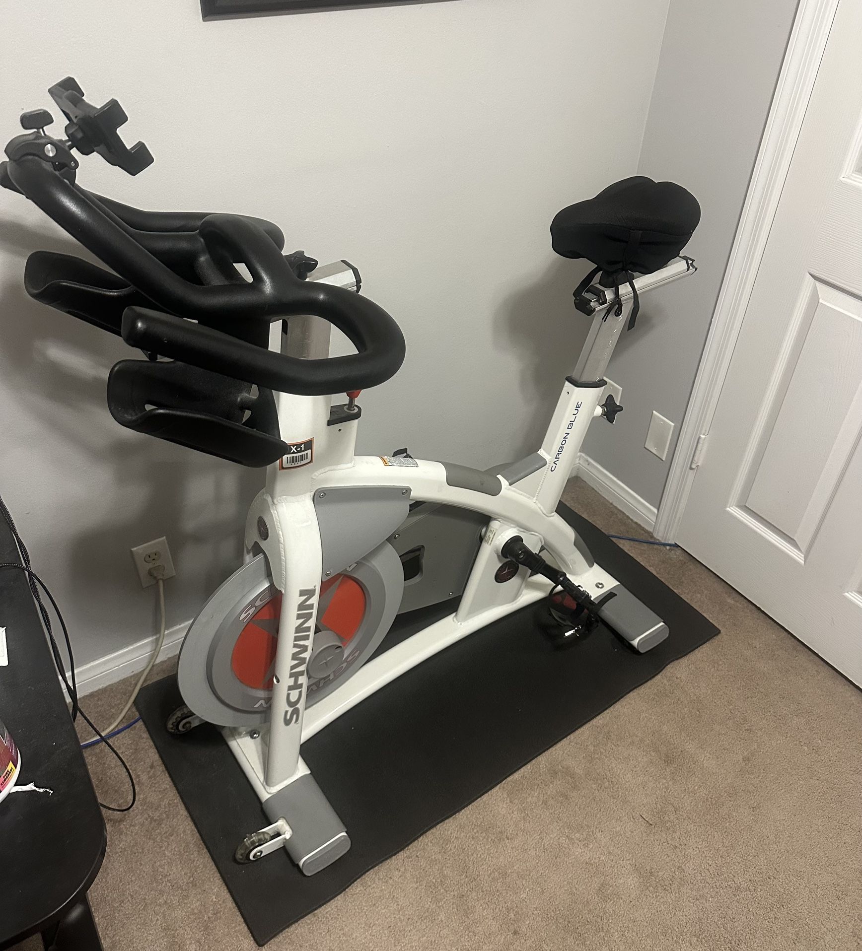 Schwinn AC Performance Plus Carbon Blue Indoor Cycling Bike