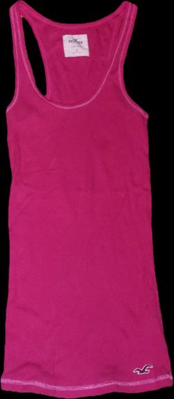Small pink hollister tank top
