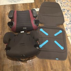 Two Car seats And Seat Cover 