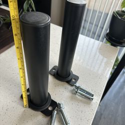 olympic weight plater holder storage arms