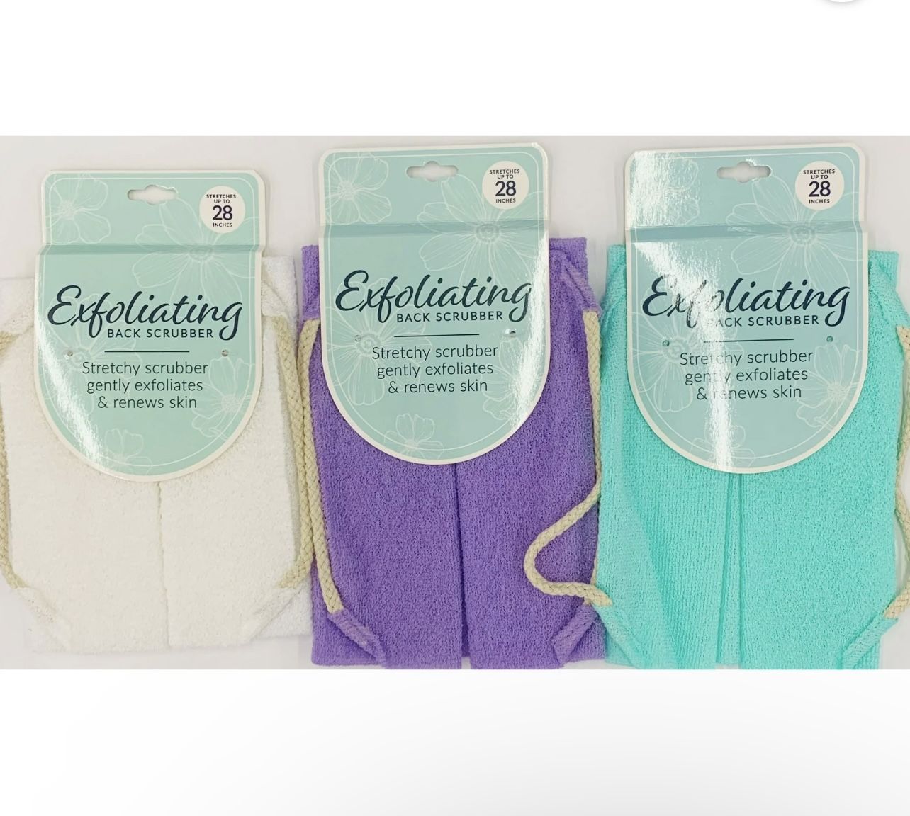 12 Pack! Scrubby Towel Adult Multiple Color Shower Product Comfy Cleaning Body Pr