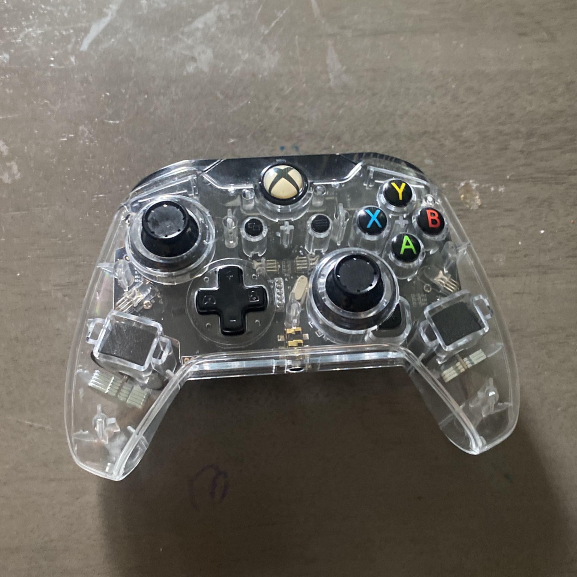AfterGlow Clear Xbox Controller 
