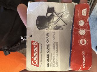 Coleman Cooler Quad Chair