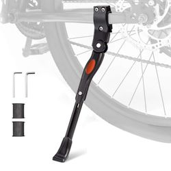 Adjustable Bike Kickstand Aluminum Rear Side Bicycle Stand for Bike 22"-27"