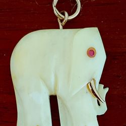 African Elephant Pendant