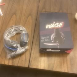 Wage Pro Gaming Headphones New Condition